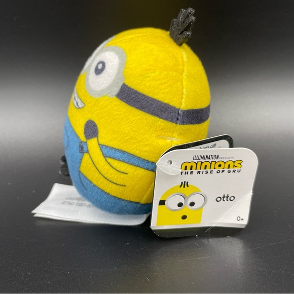Minions the rise of Gru Otto mini 3 inch plush toy - Picture 3 of 5